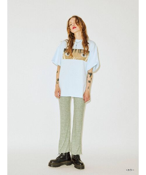 jouetie（ジュエティ）の「シン・エヴァンゲリオン劇場版 BIG Tシャツ（Tシャツ/カットソー・レディース・ライトブルー/ブラック/オフホワイト/ピンク・MEDIUM）」の18枚目の写真