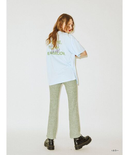 jouetie（ジュエティ）の「シン・エヴァンゲリオン劇場版 BIG Tシャツ（Tシャツ/カットソー・レディース・ライトブルー/ブラック/オフホワイト/ピンク・MEDIUM）」の10枚目の写真