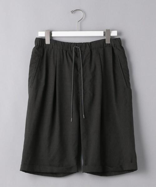 mando(マンド)の「<mando(マンド)> プリーツ ワイド ショーツ(その他パンツ・メンズ・ネイビー/ダークグレー・1/2/3)」の2枚目の写真