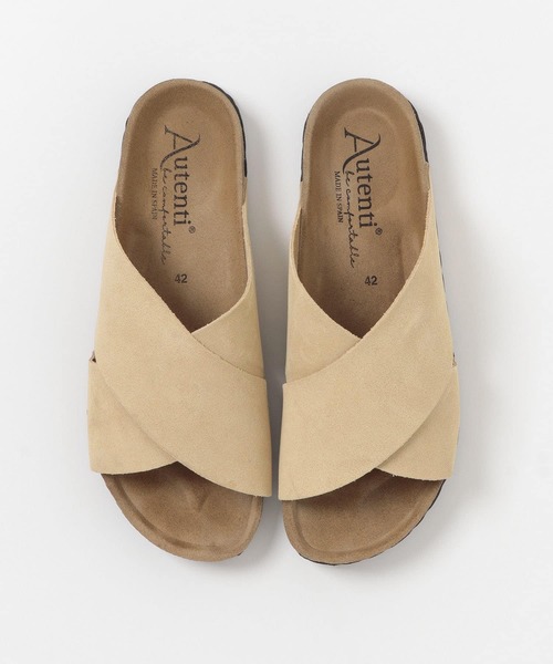 penta(ペンタ)の「『別注』PENTA SHOES×Sonny Label スエードクロスベルトサンダル(サンダル・メンズ・ブルー/ベージュ・41/40/42)」の8枚目の写真