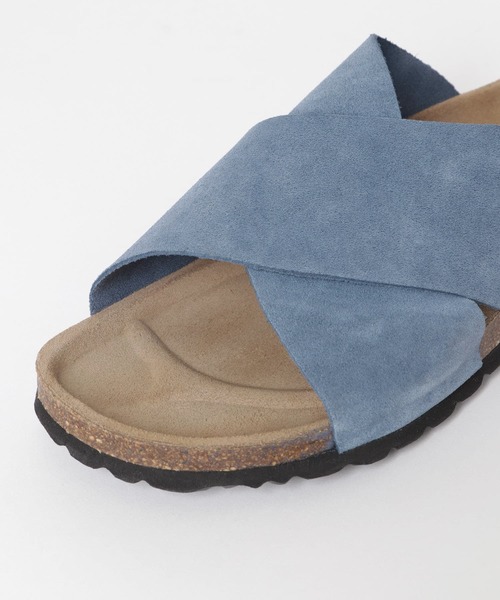 penta(ペンタ)の「『別注』PENTA SHOES×Sonny Label スエードクロスベルトサンダル(サンダル・メンズ・ブルー/ベージュ・41/40/42)」の12枚目の写真