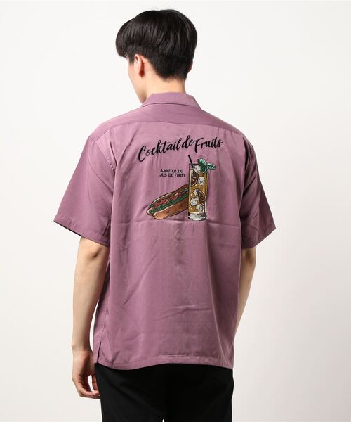 BACK NUMBER（バックナンバー）の「【BACK NUMBER】刺繍半袖シャツ