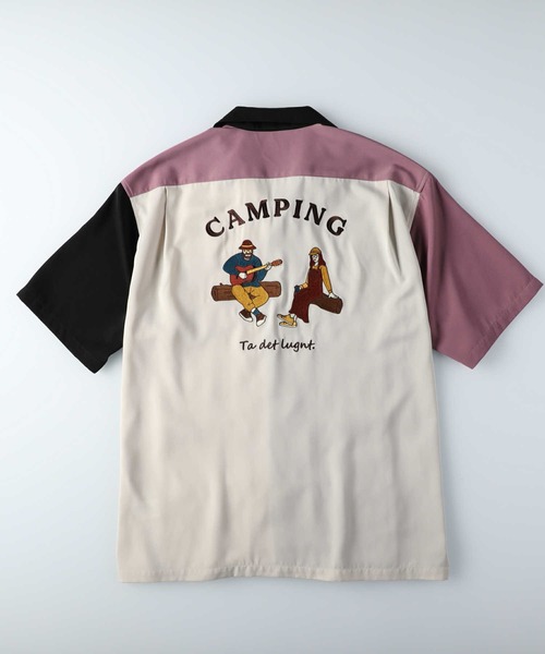 BACK NUMBER（バックナンバー）の「【BACK NUMBER】刺繍半袖シャツ