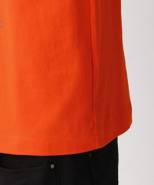 NICOLE CLUB FOR MEN（ニコルクラブフォーメン）の「ボックスロゴプリントＴシャツ（Tシャツ/カットソー・メンズ・ホワイト/ブラック/オレンジ・LARGE/MEDIUM/X-LARGE）」の9枚目の写真