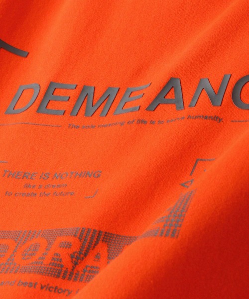 NICOLE CLUB FOR MEN（ニコルクラブフォーメン）の「ボックスロゴプリントＴシャツ（Tシャツ/カットソー・メンズ・ホワイト/ブラック/オレンジ・LARGE/MEDIUM/X-LARGE）」の6枚目の写真