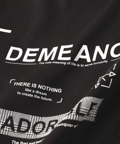 NICOLE CLUB FOR MEN（ニコルクラブフォーメン）の「ボックスロゴプリントＴシャツ（Tシャツ/カットソー・メンズ・ホワイト/ブラック/オレンジ・LARGE/MEDIUM/X-LARGE）」の11枚目の写真