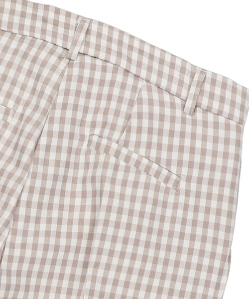 SPINNS（スピンズ）の「ギンガムチェック フレアパンツ（その他パンツ・レディース・ブラック/モカ/ライム/ブルー・ONESIZE）」の21枚目の写真