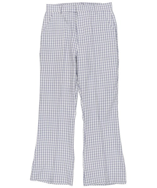 SPINNS（スピンズ）の「ギンガムチェック フレアパンツ（その他パンツ・レディース・ブラック/モカ/ライム/ブルー・ONESIZE）」の14枚目の写真