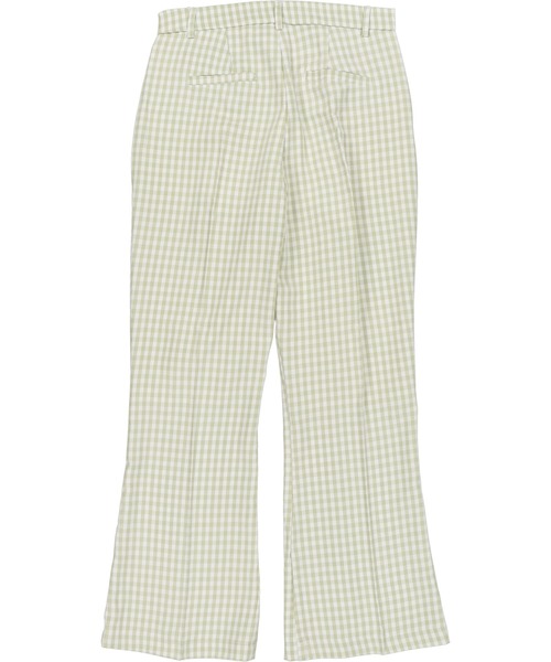 SPINNS（スピンズ）の「ギンガムチェック フレアパンツ（その他パンツ・レディース・ブラック/モカ/ライム/ブルー・ONESIZE）」の13枚目の写真