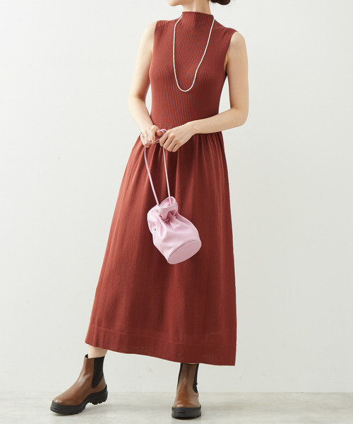 セール Martinique フロンタブルヘンリーネックニットワンピース ワンピース ワンピース ドレス Martinique マルティニーク の ワンピース Martinique フロンタブルヘンリーネックニットワンピース A0318ka557 をセール価格で購入できます Martinique