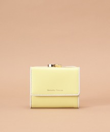 Samantha Thavasa | シンプルバイカラー外口金三つ折り財布(財布)
