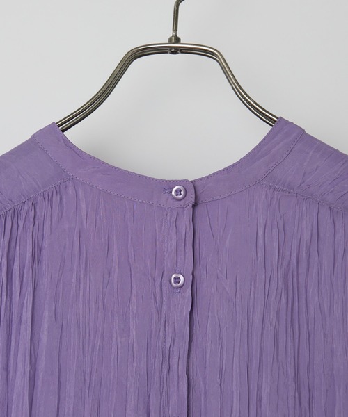 CIAOPANIC（チャオパニック）の「2WAYワッシャーティアードワンピース（ワンピース・レディース・ブラック/ラベンダー/イエロー×グリーン・FREE）」の9枚目の写真