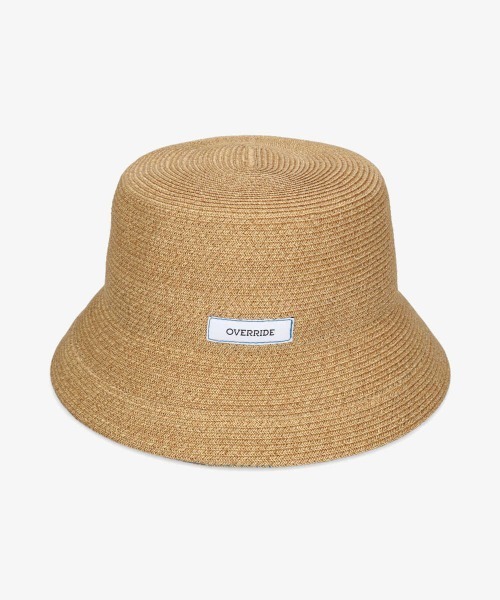 OVERRIDE（オーバーライド）の「【OVERRIDE】OR AD10 PB BUCKET（ハット・レディース・ベージュ/グレー・58cm）」の10枚目の写真