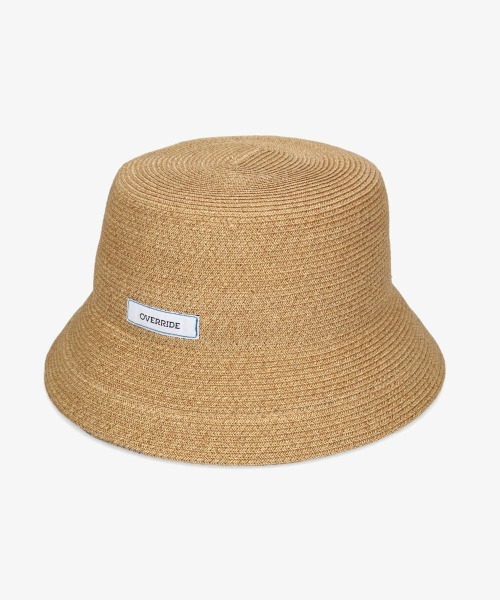 OVERRIDE（オーバーライド）の「【OVERRIDE】OR AD10 PB BUCKET（ハット・レディース・ベージュ/グレー・58cm）」の9枚目の写真
