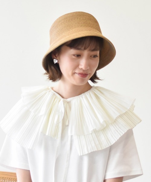 OVERRIDE（オーバーライド）の「【OVERRIDE】OR AD10 PB BUCKET（ハット・レディース・ベージュ/グレー・58cm）」の18枚目の写真