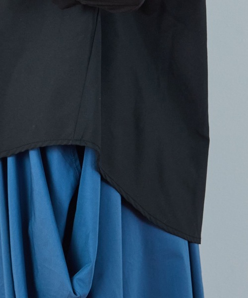 FRAPBOIS（フラボア）の「レイブロー ブラウス（シャツ/ブラウス・レディース・ブラック/カーキ・1）」の20枚目の写真