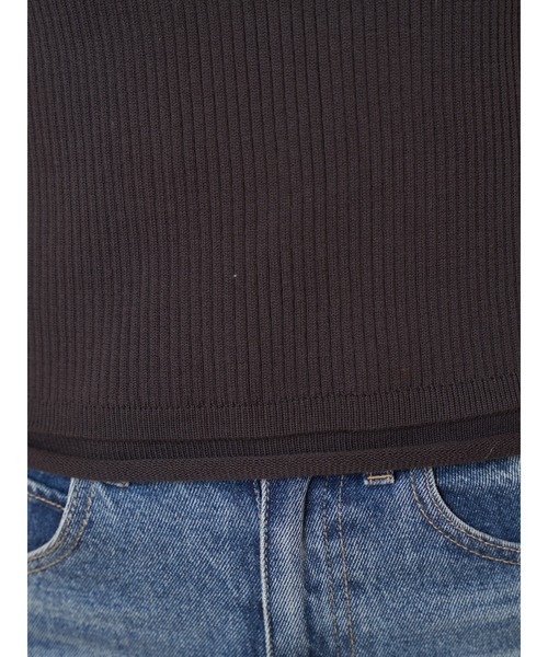 Vicente（ヴィセンテ）の「Roll knit tops（ニット/セーター・レディース・オフホワイト/ネイビー/ブラック・FREE）」の9枚目の写真