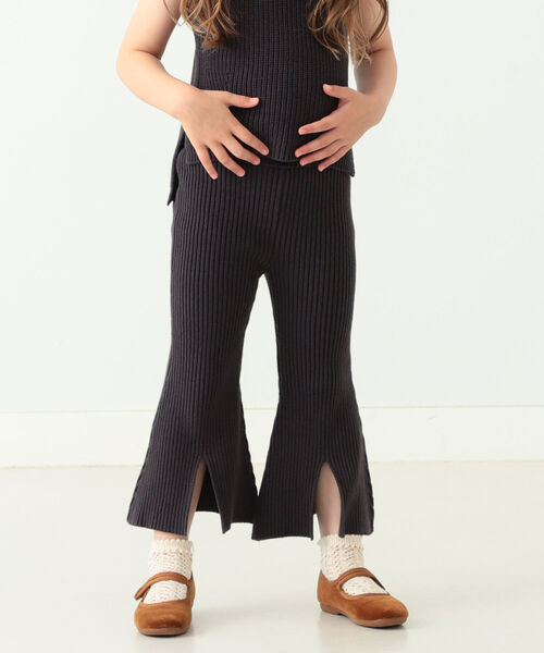 B:MING by BEAMS(ビーミングバイビームス)の「B:MING by BEAMS / リブ編み フレアパンツ(80~130cm)(その他パンツ・キッズ・ネイビー/レッド系その他・SMALL/MEDIUM/LARGE)」の8枚目の写真