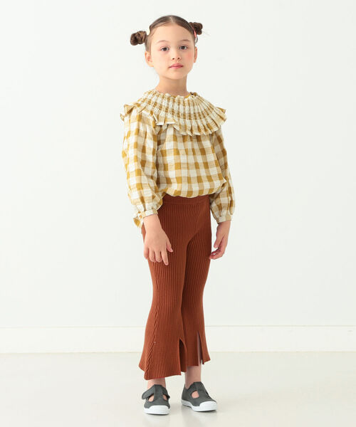 B:MING by BEAMS(ビーミングバイビームス)の「B:MING by BEAMS / リブ編み フレアパンツ(80~130cm)(その他パンツ・キッズ・ネイビー/レッド系その他・SMALL/MEDIUM/LARGE)」の14枚目の写真