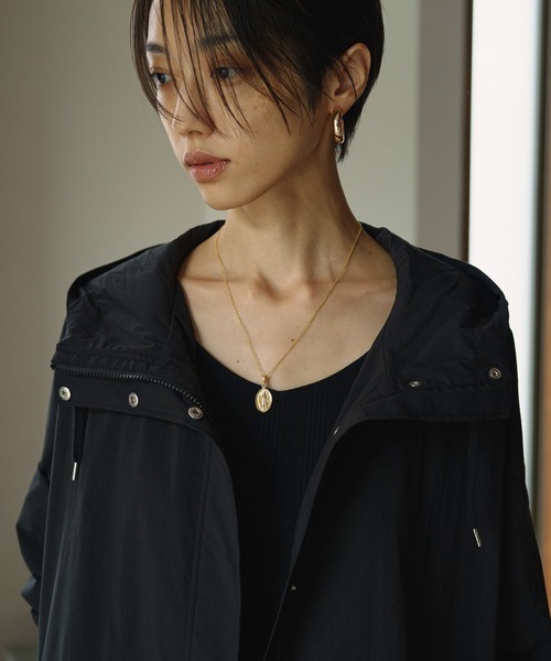 LOUNGEDRESS(ラウンジドレス)の「BIGマンパ(マウンテンパーカー・レディース・ブラック/キャメル・FREE)」の4枚目の写真
