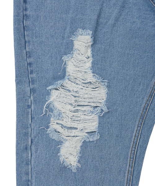 PUNYUS（プニュズ）の「刺繍デニムパンツ（デニムパンツ・レディース・ブルー系その他・3/4/1/2）」の15枚目の写真