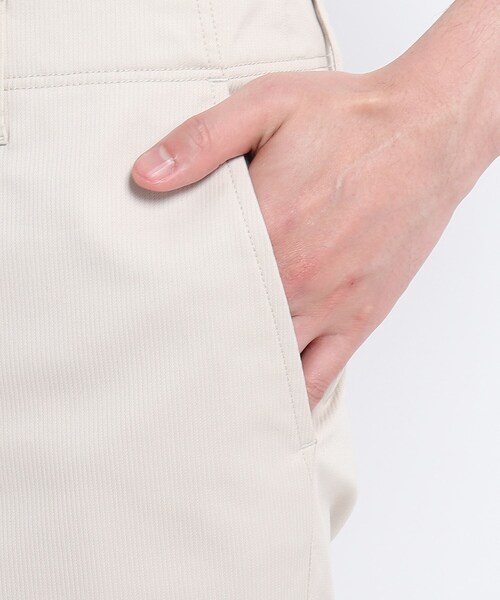 TAKEO KIKUCHI（タケオキクチ）の「◆【Sサイズ～】ハイストレッチ ピケ 5ポケットパンツ（その他パンツ・メンズ・ブラック/キャメル/ライトベージュ・01/02/03/04）」の7枚目の写真