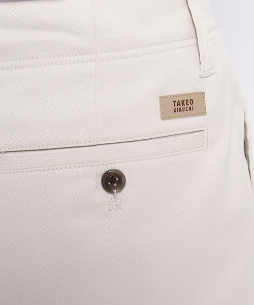 TAKEO KIKUCHI（タケオキクチ）の「◆【Sサイズ～】ハイストレッチ ピケ 5ポケットパンツ（その他パンツ・メンズ・ブラック/キャメル/ライトベージュ・01/02/03/04）」の5枚目の写真