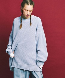 MAISON SPECIAL | 《ユニセックスアイテム》プライムオーバークラッシュクルーネックニットプルオーバー 【MAISON SPECIAL/メゾンスペシャル】(ニット/セーター)