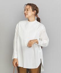 BEAUTY&YOUTH UNITED ARROWS | BY コットンバンドカラーキルティング シャツ -ウォッシャブル-(シャツ/ブラウス)