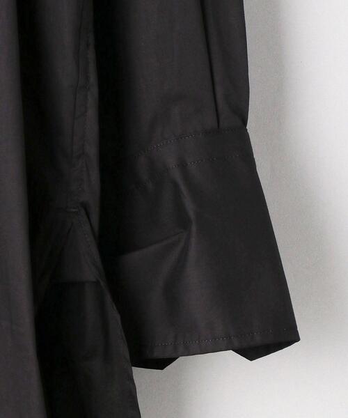 BEAUTY&YOUTH UNITED ARROWS（ビューティーアンドユースユナイテッドアローズ）の「BY コットンバンドカラーキルティング シャツ -ウォッシャブル-◆（シャツ/ブラウス・レディース・ホワイト/ブラック/ライム・FREE）」の18枚目の写真