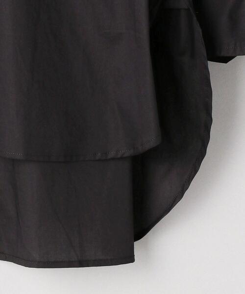 BEAUTY&YOUTH UNITED ARROWS（ビューティーアンドユースユナイテッドアローズ）の「BY コットンバンドカラーキルティング シャツ -ウォッシャブル-◆（シャツ/ブラウス・レディース・ホワイト/ブラック/ライム・FREE）」の19枚目の写真