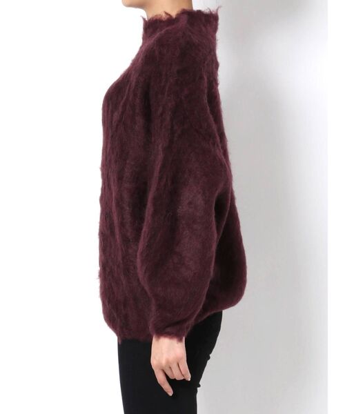 LAGUNAMOON（ラグナムーン）の「シャギーフォルムニットプルオーバー（ニット/セーター・レディース・ライトグレー/パープル/ミント・FREE）」の19枚目の写真