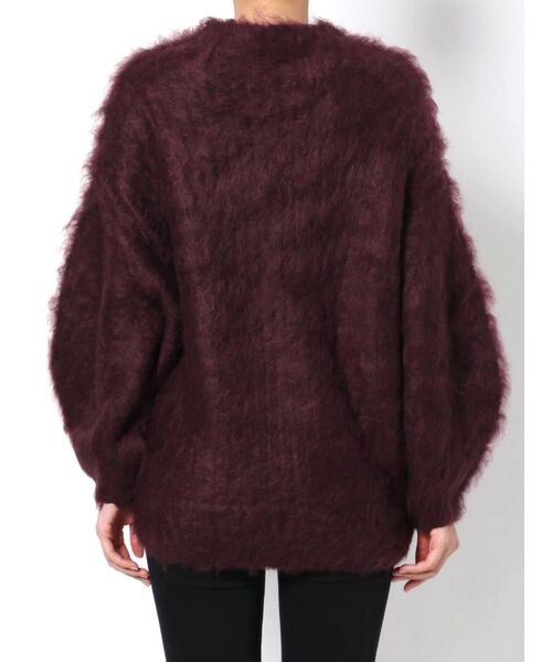 LAGUNAMOON（ラグナムーン）の「シャギーフォルムニットプルオーバー（ニット/セーター・レディース・ライトグレー/パープル/ミント・FREE）」の16枚目の写真