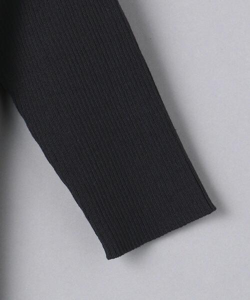 UNITED ARROWS（ユナイテッドアローズ）の「＜UNITED ARROWS＞ビッグカラー ショートスリーブ ニット W◆（ニット/セーター・レディース・ホワイト/ブラック・FREE）」の13枚目の写真