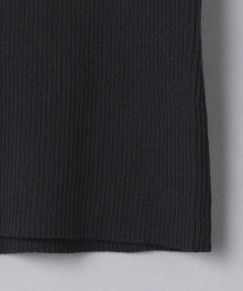 UNITED ARROWS（ユナイテッドアローズ）の「＜UNITED ARROWS＞ビッグカラー ショートスリーブ ニット W◆（ニット/セーター・レディース・ホワイト/ブラック・FREE）」の14枚目の写真