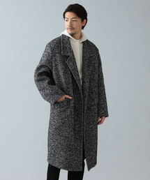 BRILLA per il gusto | PALTO / ヘリンボーン 4ボタンダブル ベルテッドコート(トレンチコート)