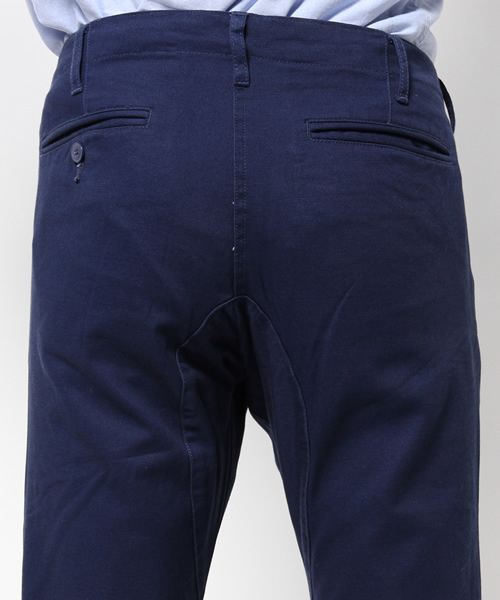 WEGO（ウィゴー）の「WEGO/ロールアップチノパンツ（チノパンツ・メンズ・ベージュ/ネイビー/ワイン・LARGE/MEDIUM）」の8枚目の写真