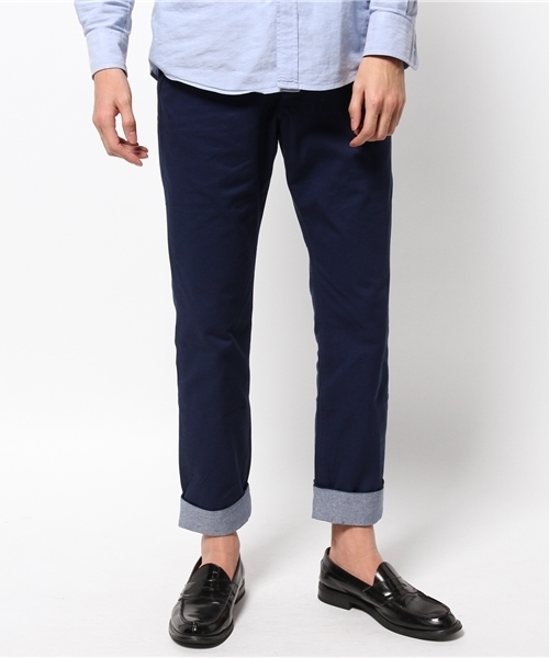 WEGO（ウィゴー）の「WEGO/ロールアップチノパンツ（チノパンツ・メンズ・ベージュ/ネイビー/ワイン・LARGE/MEDIUM）」の15枚目の写真