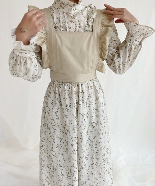 Charles Chaton(シャルルシャトン)の「angel ビスチェ(シャツ/ブラウス・レディース・ブラック/ベージュ・FREE)」の3枚目の写真