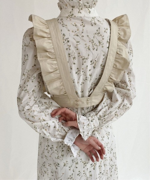 Charles Chaton(シャルルシャトン)の「angel ビスチェ(シャツ/ブラウス・レディース・ブラック/ベージュ・FREE)」の4枚目の写真