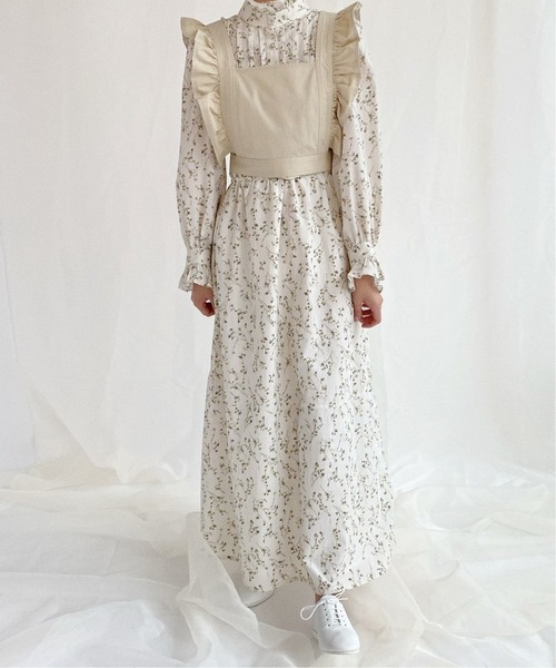 Charles Chaton(シャルルシャトン)の「angel ビスチェ(シャツ/ブラウス・レディース・ブラック/ベージュ・FREE)」の5枚目の写真