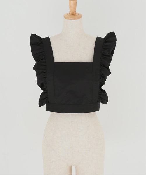 Charles Chaton(シャルルシャトン)の「angel ビスチェ(シャツ/ブラウス・レディース・ブラック/ベージュ・FREE)」の16枚目の写真