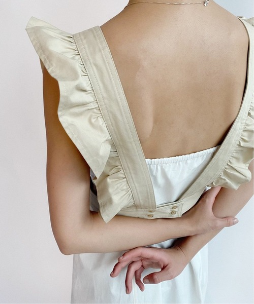 Charles Chaton(シャルルシャトン)の「angel ビスチェ(シャツ/ブラウス・レディース・ブラック/ベージュ・FREE)」の20枚目の写真