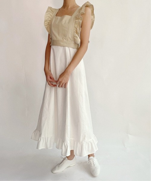 Charles Chaton(シャルルシャトン)の「angel ビスチェ(シャツ/ブラウス・レディース・ブラック/ベージュ・FREE)」の21枚目の写真