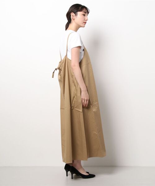 sm2rhythm（サマンサモスモスリズム）の「ストラップワンピース（ワンピース・レディース・ブラック/ベージュ/シルバーグレー・ﾌﾘ-）」の6枚目の写真