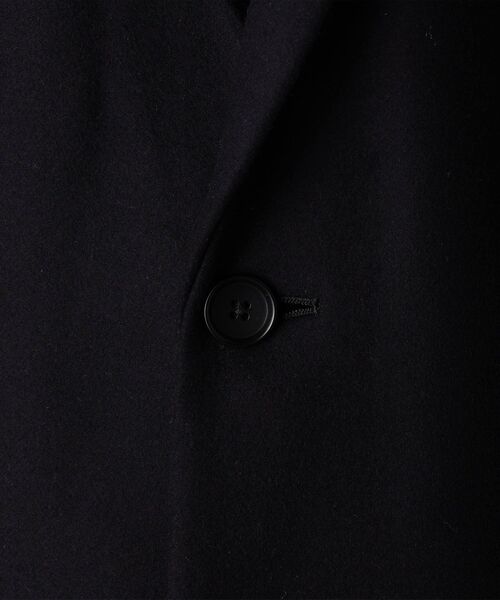 SHIPS(シップス)の「SHIPS:スーパー160'S メリノウール メルトン チェスターコート(チェスターコート・メンズ・ダークグレー/ベージュ/ブルー/ネイビー・SMALL/MEDIUM/LARGE/X-LARGE)」の20枚目の写真