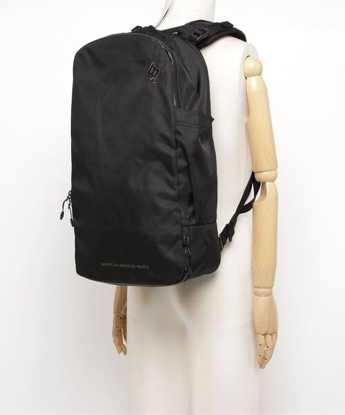 ムラサキスポーツ（ムラサキスポーツ）の「BROOKLYN MACHINE WORKS/ブルックリンマシーンワークスバックパック 21-BKMWBAG-03（バックパック/リュック・メンズ・ブラック・FREE）」の3枚目の写真