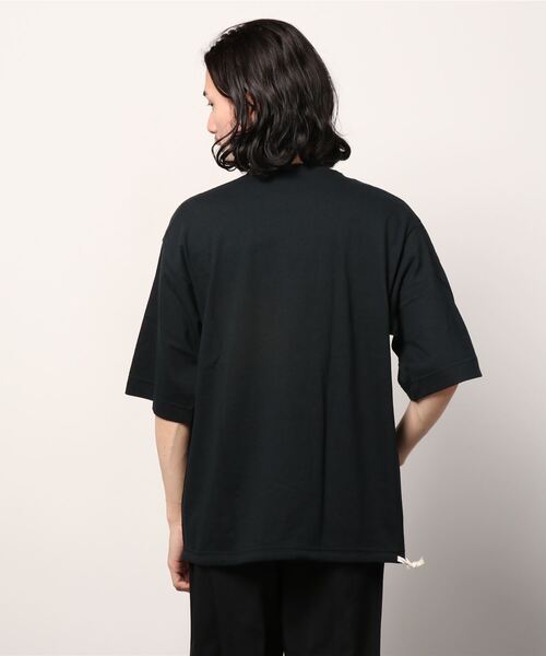 niche.（ニッチ）の「【niche】 ニッチ string Tee shirts（Tシャツ/カットソー・メンズ・ブラック系その他/ブラウン系その他/ホワイト系その他/ホワイト/ネイビー・MEDIUM/LARGE/XX-LARGE）」の6枚目の写真