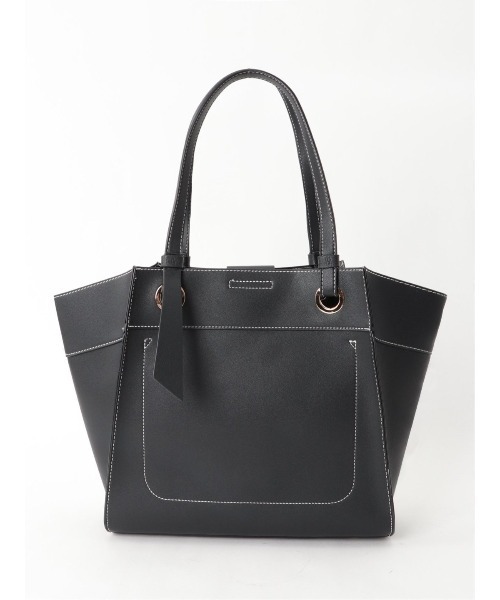 m.f.editorial(エムエフエディトリアル)の「エムエフエディトリアルレディース/m.f.editorial:Women デザインハンドル トートバッグ A4対応(トートバッグ・レディース・ブラウン/ブラック・FREE)」の8枚目の写真