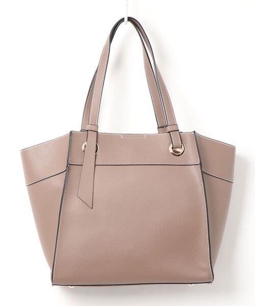 m.f.editorial(エムエフエディトリアル)の「エムエフエディトリアルレディース/m.f.editorial:Women デザインハンドル トートバッグ A4対応(トートバッグ・レディース・ブラウン/ブラック・FREE)」の16枚目の写真